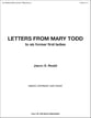 Letters from Mary Todd Vocal Solo & Collections sheet music cover